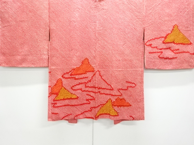 本総絞り山並み模様絵羽織